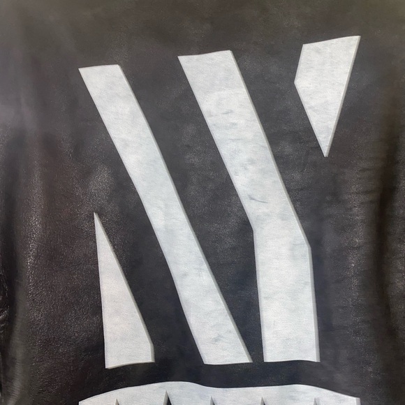 Schott Black Leather Biker Jacket - Picture 5 of 7